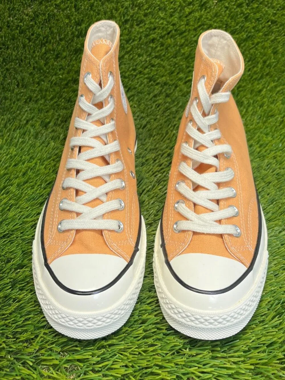 Converse Chuck 70 Vintage High Womens Size 9 Orange Casual Shoes Sneakers - Picture 5 of 10